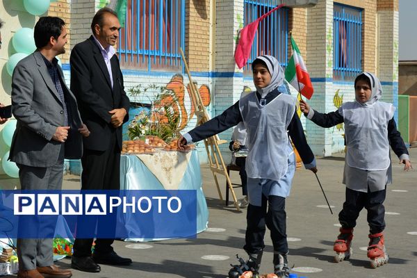 برگزاری المپیاد ورزشی درون مدرسه‌ای در بهارستان‌دو