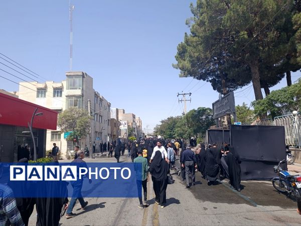 پیاده‌روی جاماندگان اربعین در تربت حیدریه 
