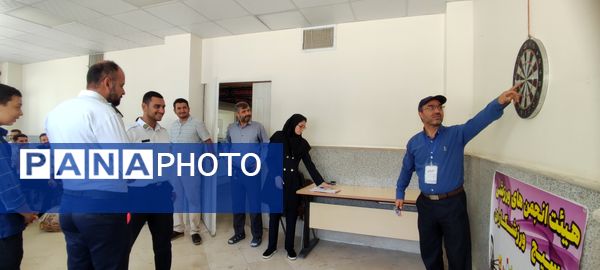 برگزاری مسابقات دارت ویژه راهوران پلیس در شیروان
