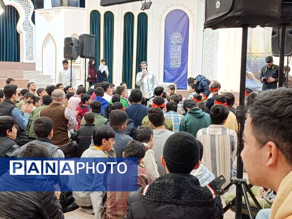مراسم ولادت امام حسن مجتبی(ع) در میدان شهدای مشهد مقدس