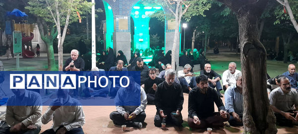 مراسم دعا و نیایش در جوار مزار شهید گمنام بوستان امام حسن مجتبی(ع) قم