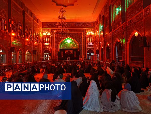 برگزاری مراسم عزاداری شب دوم  ماه محرم در تکیه ابوالفضلی نیشابور