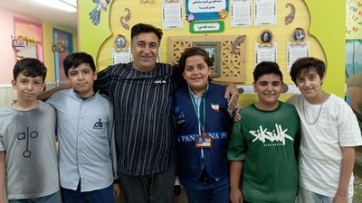 آقای نعمتی قهرمان گمنام مدرسه، خالق لبخندها