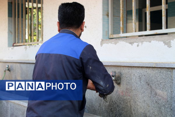 مانور سراسری زلزله و ایمنی مدارس در گلوگاه