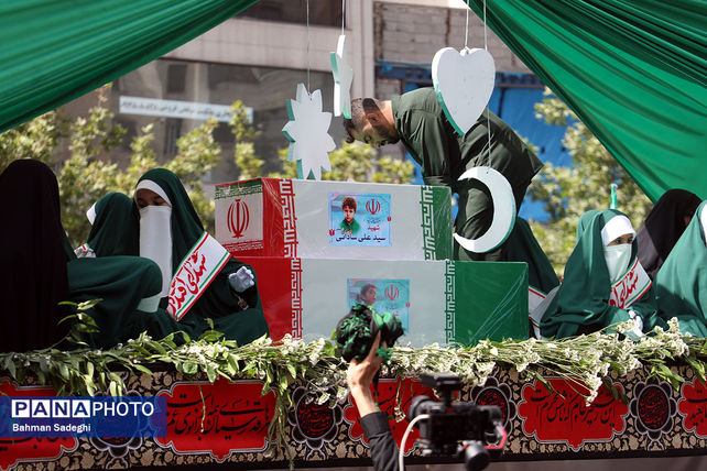 تشییع شهدای اقتدار در تهران