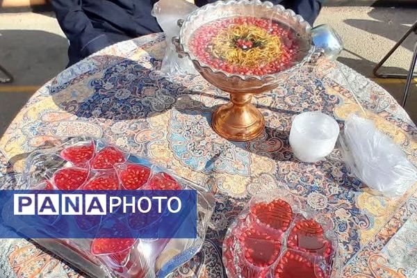 جشنواره انار در دبیرستان حجاب ورامین