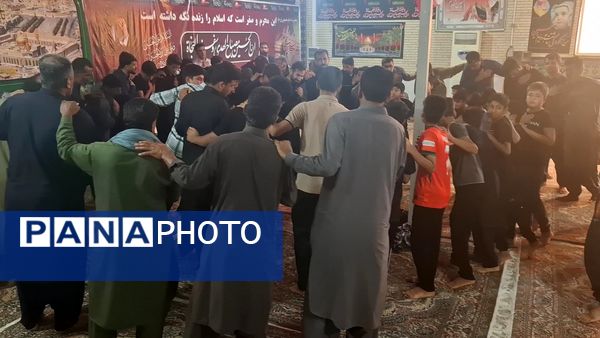مراسم عاشورای حسینی در شهرستان قلعه‌گنج