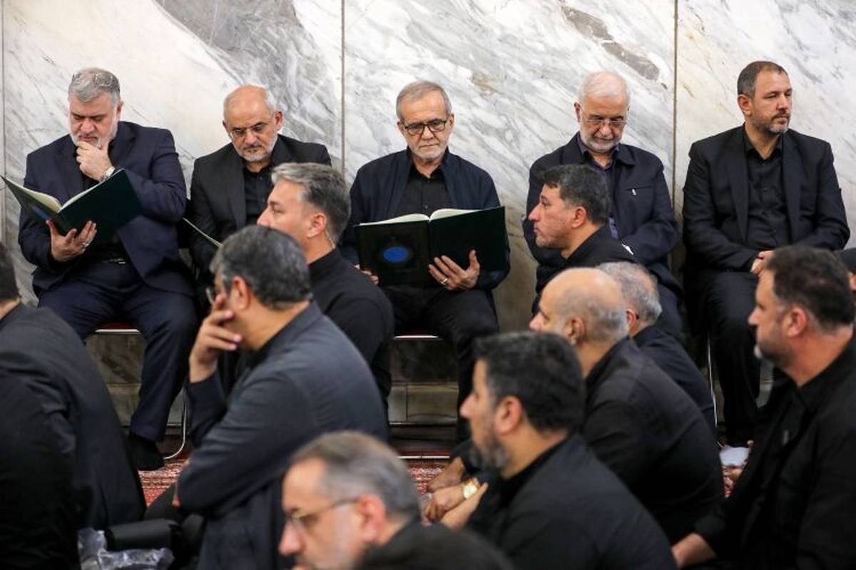 حضور رئیس جمهور در مراسم بزرگداشت سرلشکر شهید کاظمی