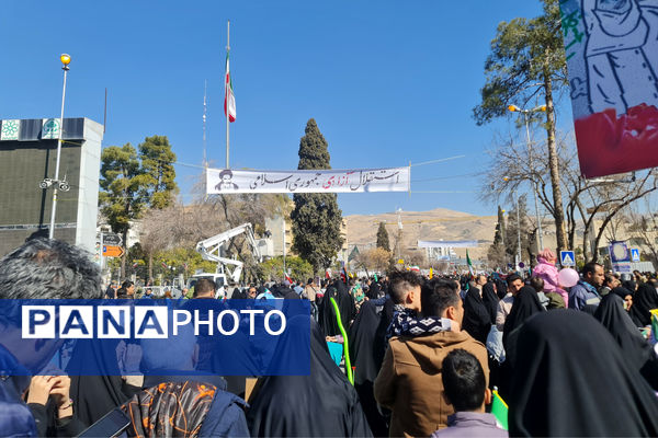 چهل و ششمین سالگرد پیروزی انقلاب  و راهپیمایی 22 بهمن در شیراز