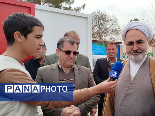  بازدید معاون فرهنگی و اجتماعی و زیارت استانداری استان خراسان رضوی از بامشار شهرستان کاشمر 