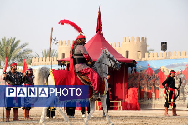 بازآفرینی نوجوان کربلا زیر آسمان لامرد