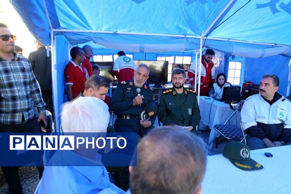 برگزاری مانور بزرگ زلزله در خراسان شمالی 