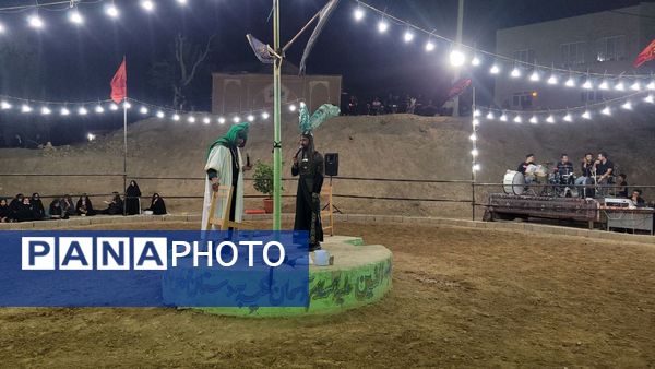 مراسم تعزیه‌خوانی دهه دوم محرم الحرام در دهستان شوراب صغیر