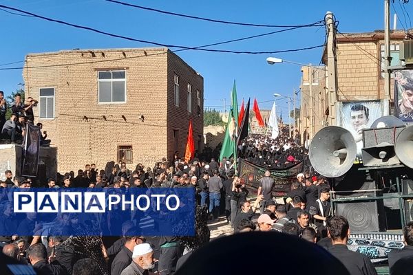 عزاداری عاشورا در روستای برزنون