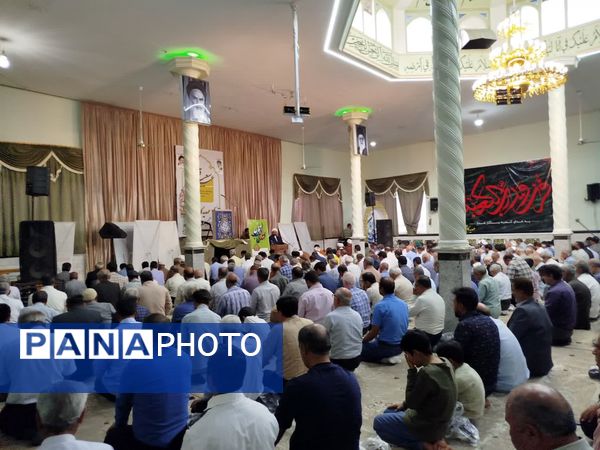نماز باشکوه عید سعید قربان در شهرستان کاشمر 