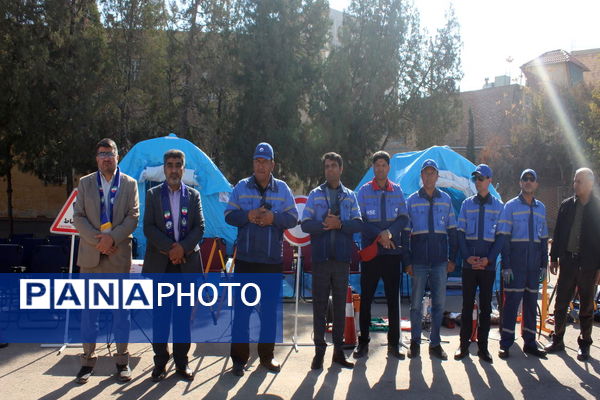 برگزاری مانور زلزله و ایمنی در کرمان