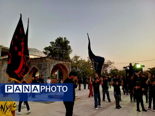 عزاداری جوانان در روز  رحلت نبی اکرم اسلام و امام حسن مجتبی (ع)