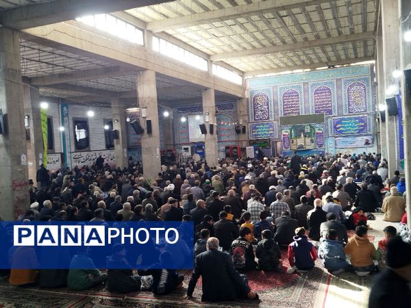 اولین نماز جمعه عبادی سیاسی ماه رجب در نیشابور 