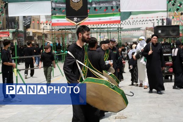 جلوه‌هایی از عزاداری تاسوعای حسینی در قم