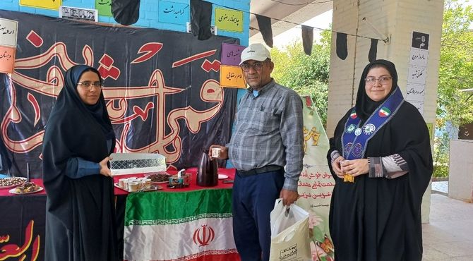  چایخانه رضوی در شهرستان جم ( چهارشنبه امام رضایی) برگزار شد
