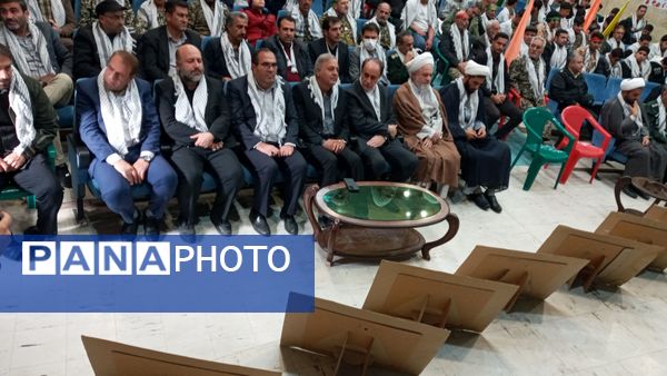 گردهمایی بزرگ بسیجیان در اسدآباد با حضور نمایندگان مجلس و امام جمعه