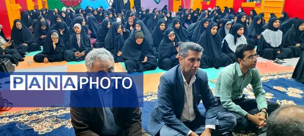 یادواره شهدای دانش‌آموز در مدارس فاطمه‌الزهرا و کوثر فاریاب 