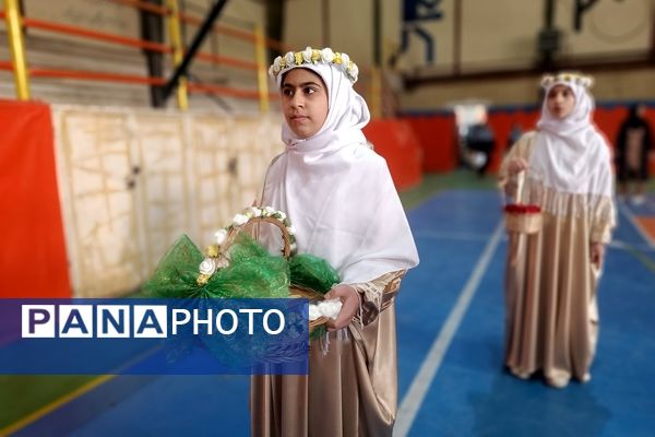 تجدید عهد پیشتازان شهرستان قدس با آرمان‌های انقلاب اسلامی و مقاومت