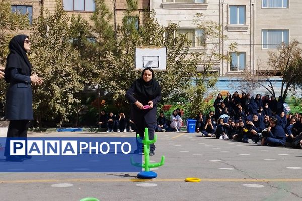 برگزاری المپیاد ورزشی درون‌مدرسه‌ای در مدرسه یاس‌نبی،فتح در بهارستان‌دو
