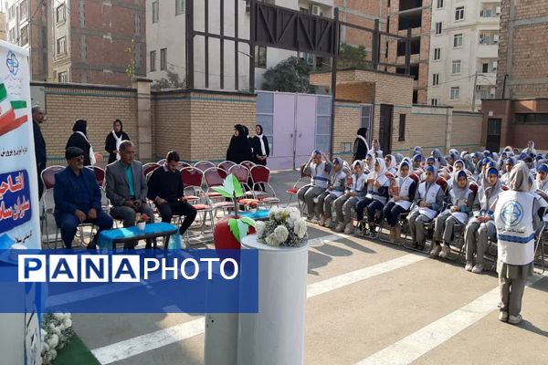 افتتاحیه سفیران سلامت پاکدشت در آموزشگاه ام‌الشهدای مظفر