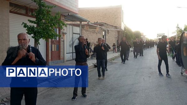 هیات‌ عزاداری‌ در شهر وردنجان‌‌ 