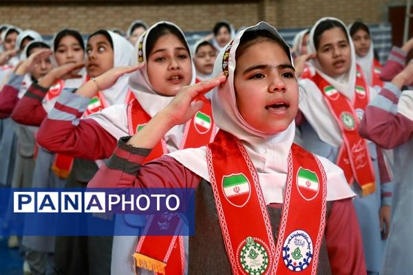 مراسم یاوران انقلاب در شهرستان آق قلا