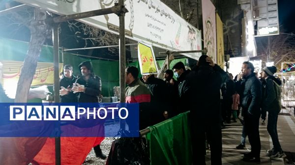 موکب های پذیرایی در جشن خیابانی مهر علوی کاشمر