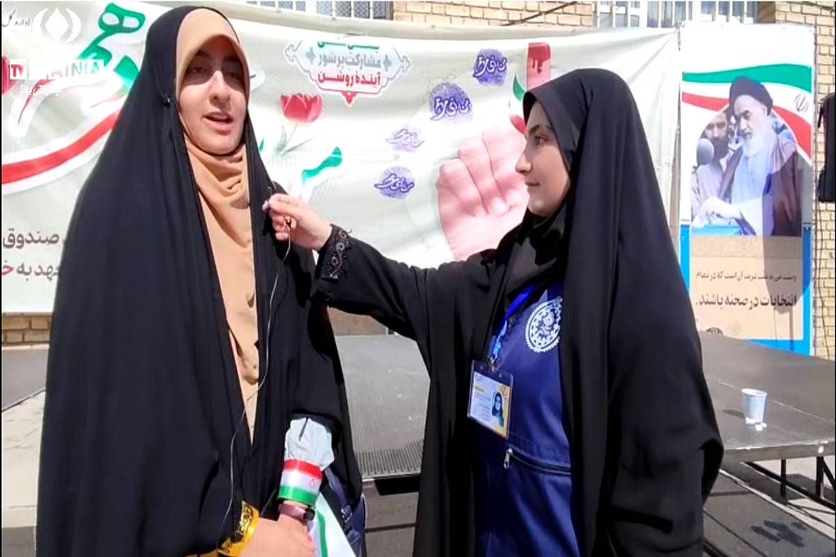 حضور باشکوه رای‌اولی‌های استان مرکزی در انتخابات/ فیلم