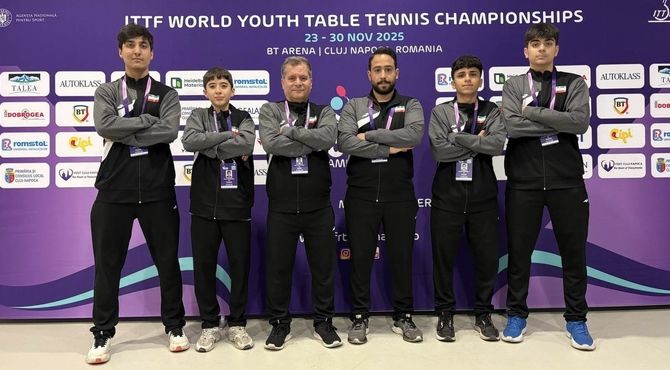 قرعه طلایی برای پسران نوجوان پینگ‌پنگ ایران در جهان/ یک قدم تا کسب مدال