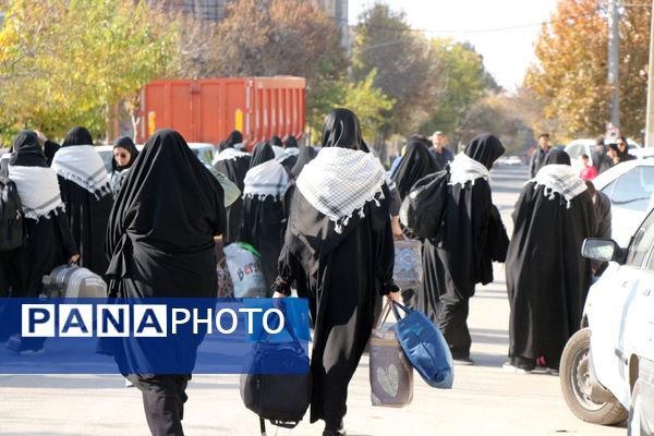 اعزام کاروان راهیان نور دانش‌آموزان سملقان به مناطق عملیاتی جنوب