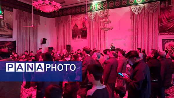 عزاداری شب شهادت حضرت فاطمه س در خلیل آباد