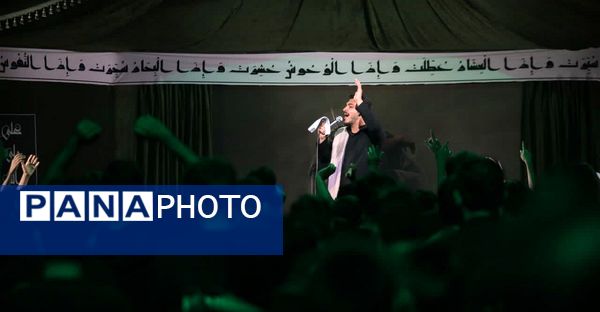 سوگ نوجوانان البرزی در شب علی‌اصغر(ع)؛ ناله‌های بی‌کلام در هیات‌الرضا 