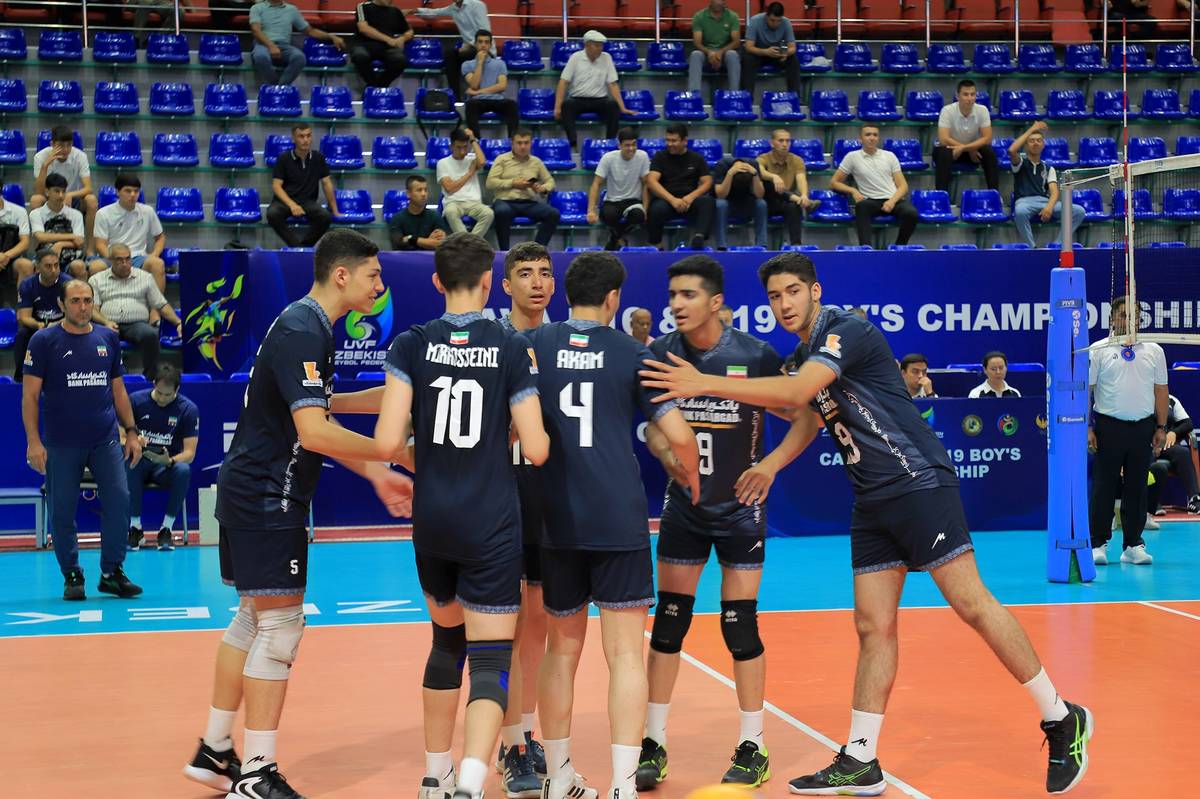والیبال زیر ۱۶ سال قهرمانی آسیا؛ برنامه دیدارهای تیم ایران مشخص شد