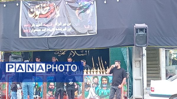 عزاداری پرشور مردم شهرستان بن 
