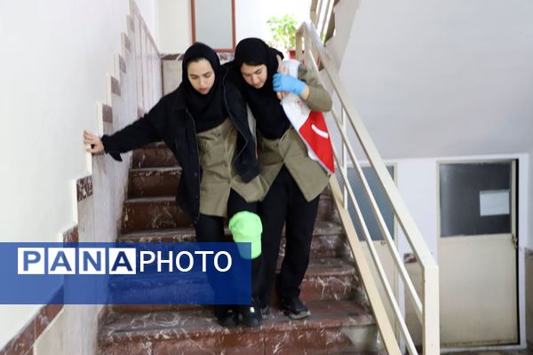 بیست و هفتمین مانور سراسری زلزله در آذربایجان شرقی