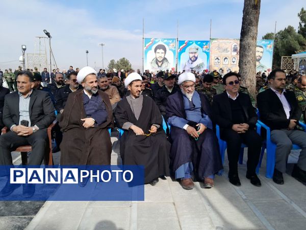 گلباران و عطر افشانی مزار مطهر شهدا در بجنورد