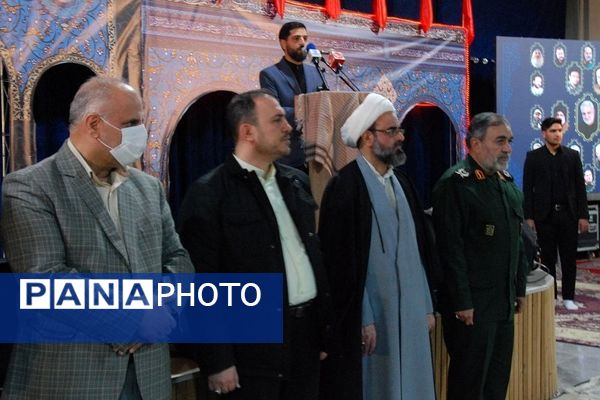 بزرگداشت پنجمین سالگرد شهادت شهید حاج قاسم سلیمانی در مصلی شهر قیامدشت ناحیه یک ری