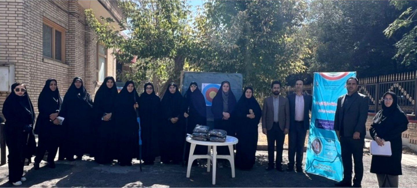کمانِ اراده در دستان بانوان فرهنگی اداره کل آموزش و پرورش آذربایجان شرقی