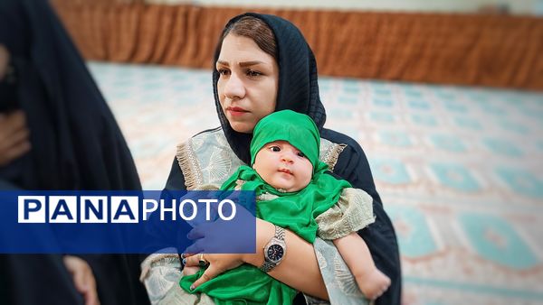  مراسم شیرخوارگان حسینی در شهرستان مارگون