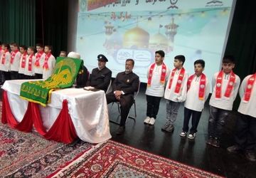 جشن عطر رضوی ویژه دهه کرامت و سالروز تاسیس سازمان دانش آموزی، در منطقه ۱۰ 