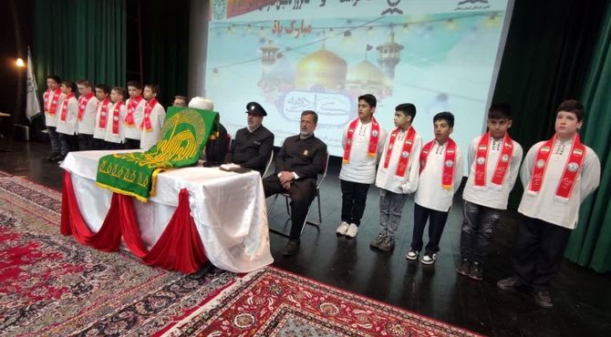 جشن عطر رضوی ویژه دهه کرامت و سالروز تاسیس سازمان دانش آموزی، در منطقه ۱۰ 