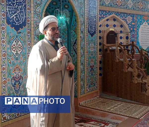 برگزاری اعتکاف دانش‌آموزی در مسجد بقیه الله شهرستان بجنورد 