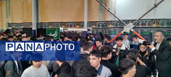  مراسم عزاداری وفات حضرت ام البنین در هنرستان محمودیه خیامی 11