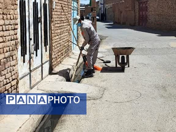 فدافن در مسیر آبادانی