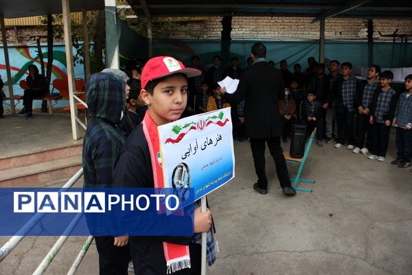  افتتاح جشنواره «امید فردا» در مدرسه شاهد ده دی ورامین